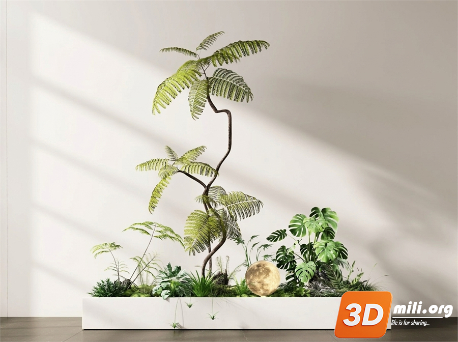 Mini Garden Skp Files 